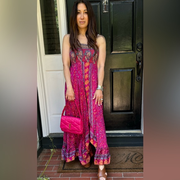 ShopEvelynne Dresses & Skirts - 38 Beautiful Silk Blend One of a Kind Sleeveless Maxi Dress